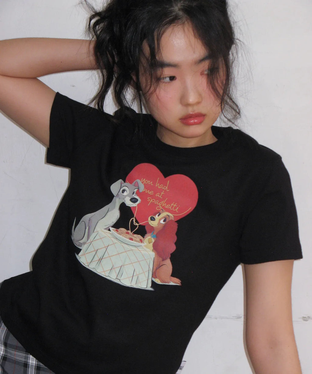 Ames-Worldwide x Disney LADY AND TRAMP TEE / 3colors