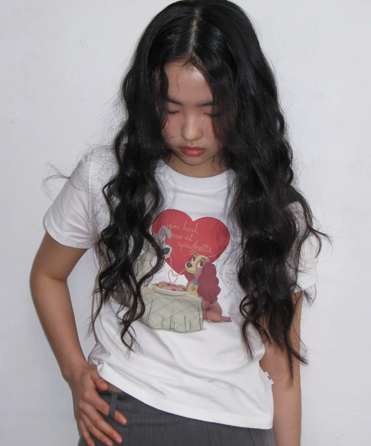 Ames-Worldwide x Disney LADY AND TRAMP TEE / 3colors