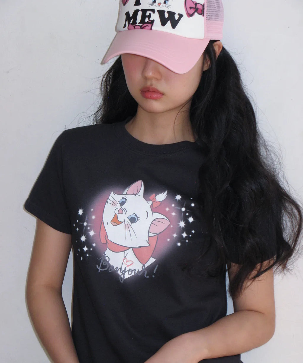 Ames-Worldwide x Disney LOVE MARIE TEE / 3colors