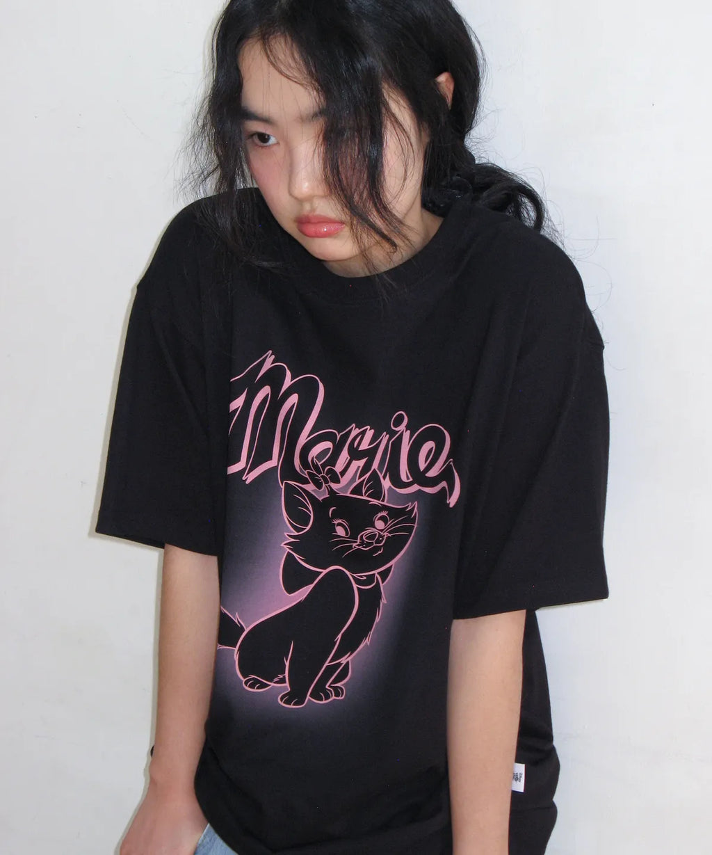 Ames-Worldwide x Disney MARIE TEE / 3colors