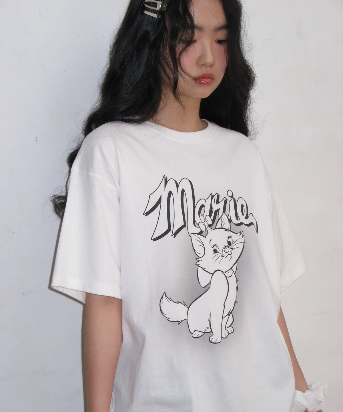 Ames-Worldwide x Disney MARIE TEE / 3colors