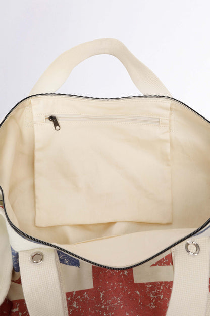 Sculptor Naughty Girl Tote Bag Union Jack