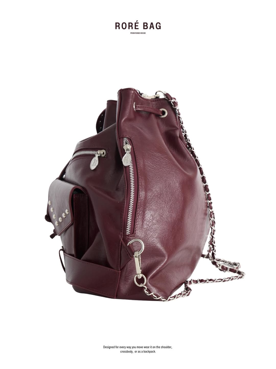 [官方代理] Multi-use Roré 3-way Bag/Backpack (附送2款肩帶✨) - 3colors