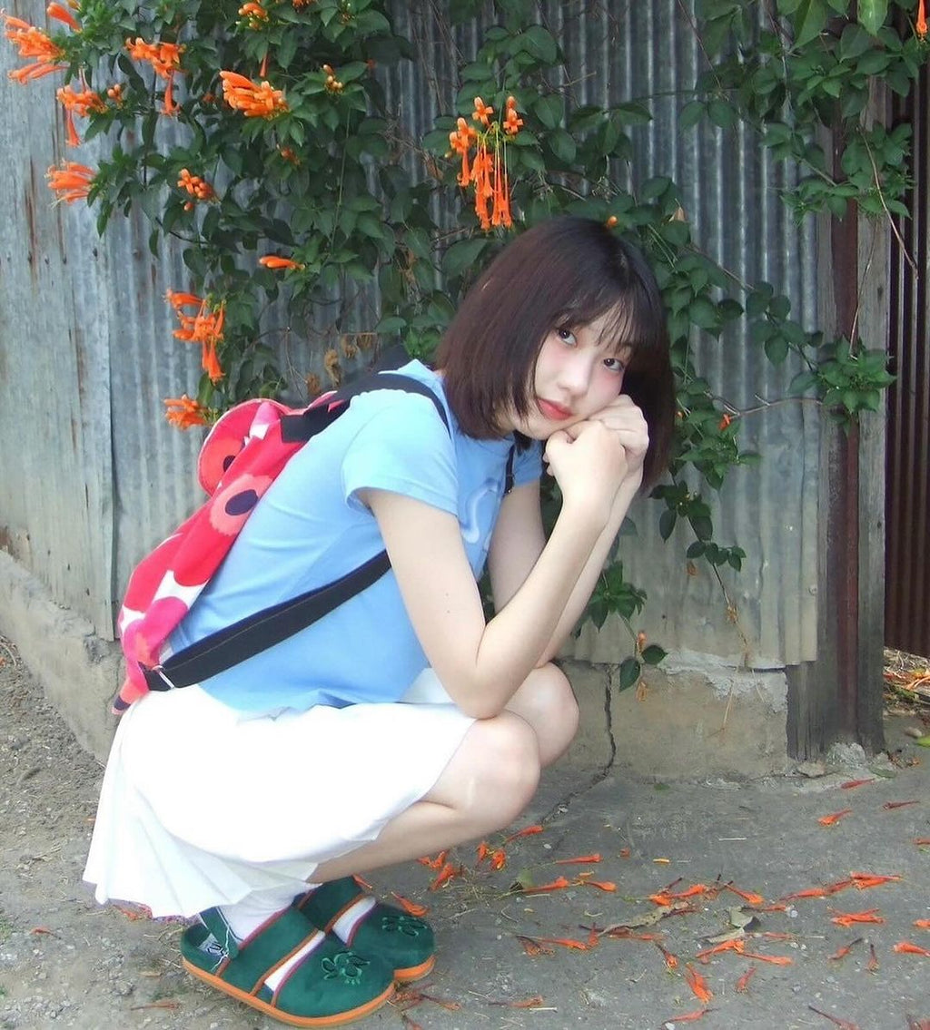 Flower Sandals🌻✨ - seaweed (Size 35~45 avilable)