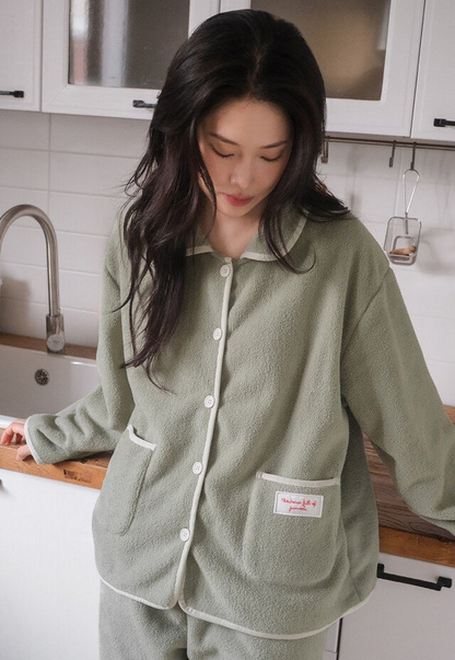 [韓國售出7000+⭐️] J'eu Dewey Sleep Jogger Pajama Set 6colors