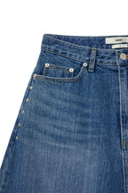 DEINET BALLOON FIT DENIM JEANS IN INDIGO