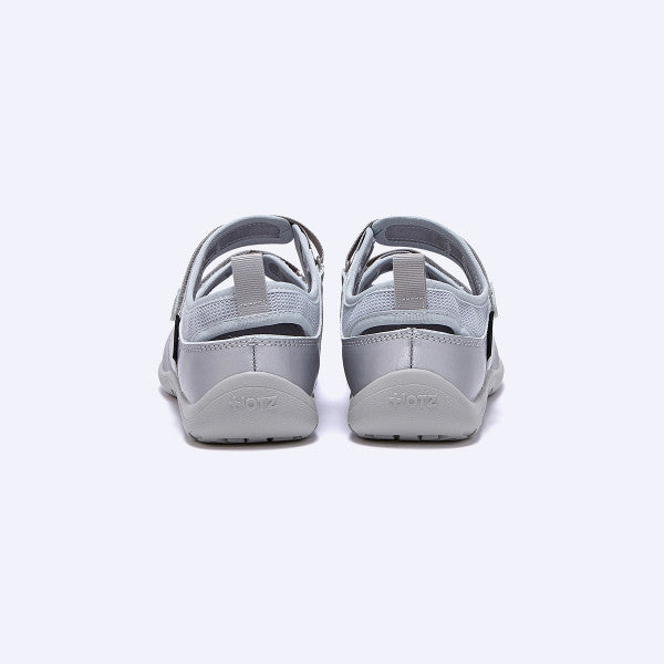 OTZ ROMARY TWO STRAP FLAT SNEAKERS / LIGHT GREY
