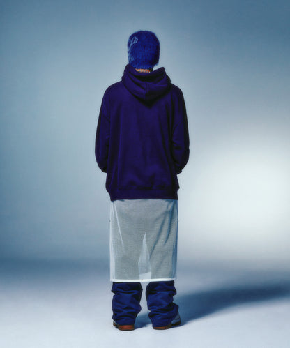 niceghostclub GHOST ANGEL UNIFORM HOODIE [DARK PURPLE]