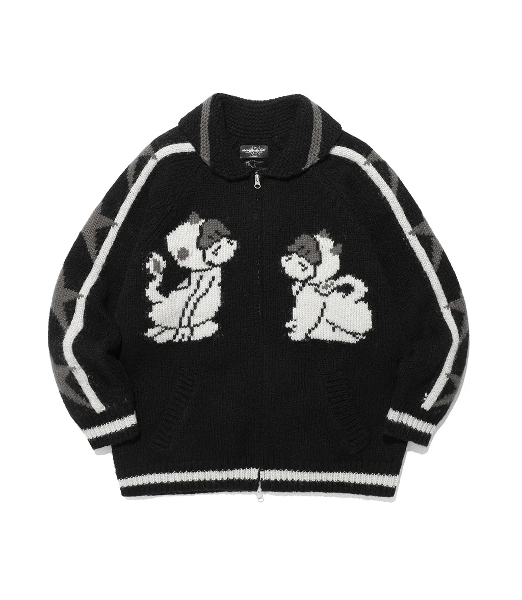 DEVIL COWICHAN SWEATER_BLACK