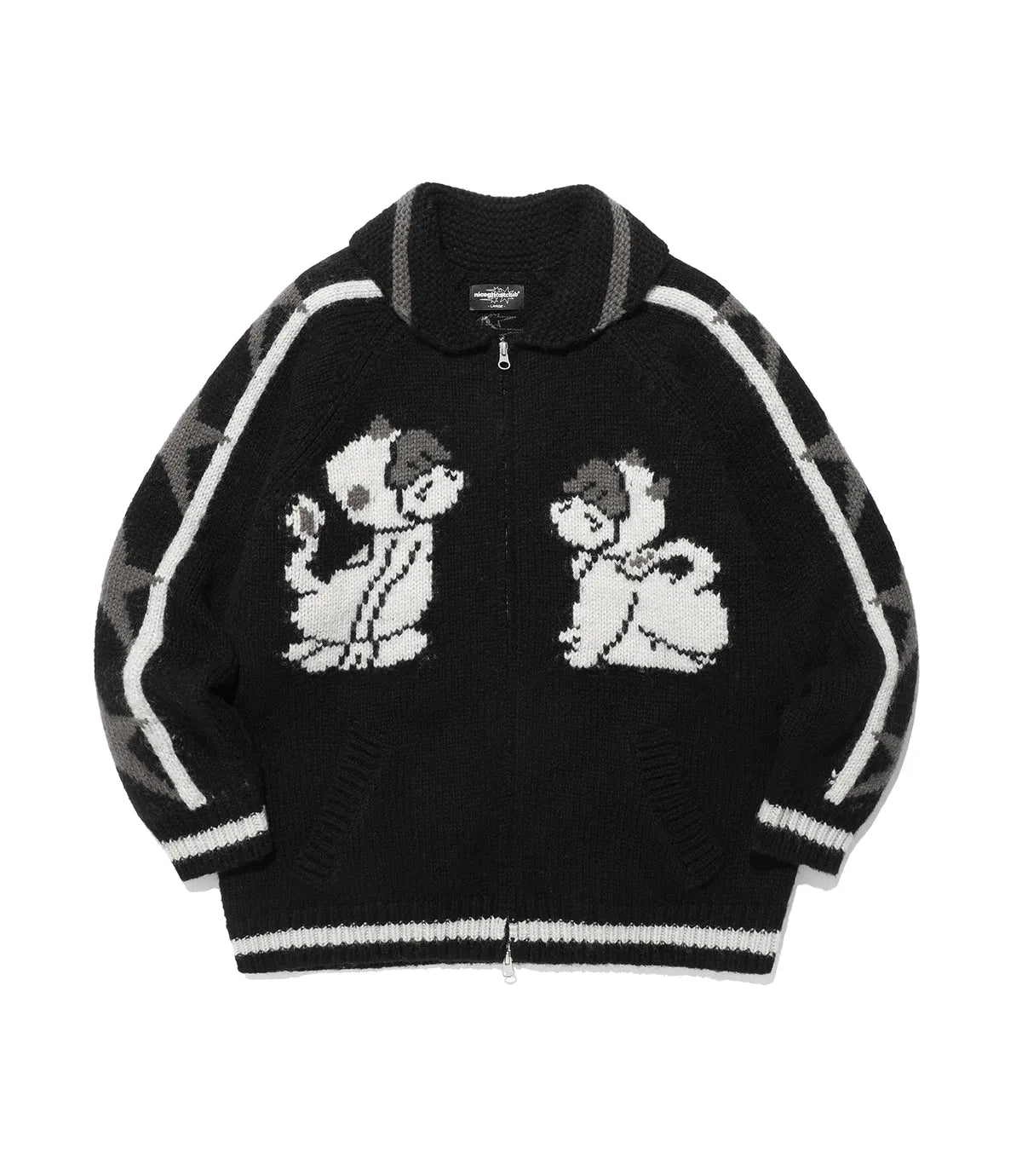DEVIL COWICHAN SWEATER_BLACK