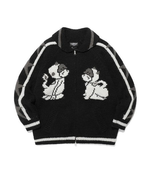 DEVIL COWICHAN SWEATER_BLACK
