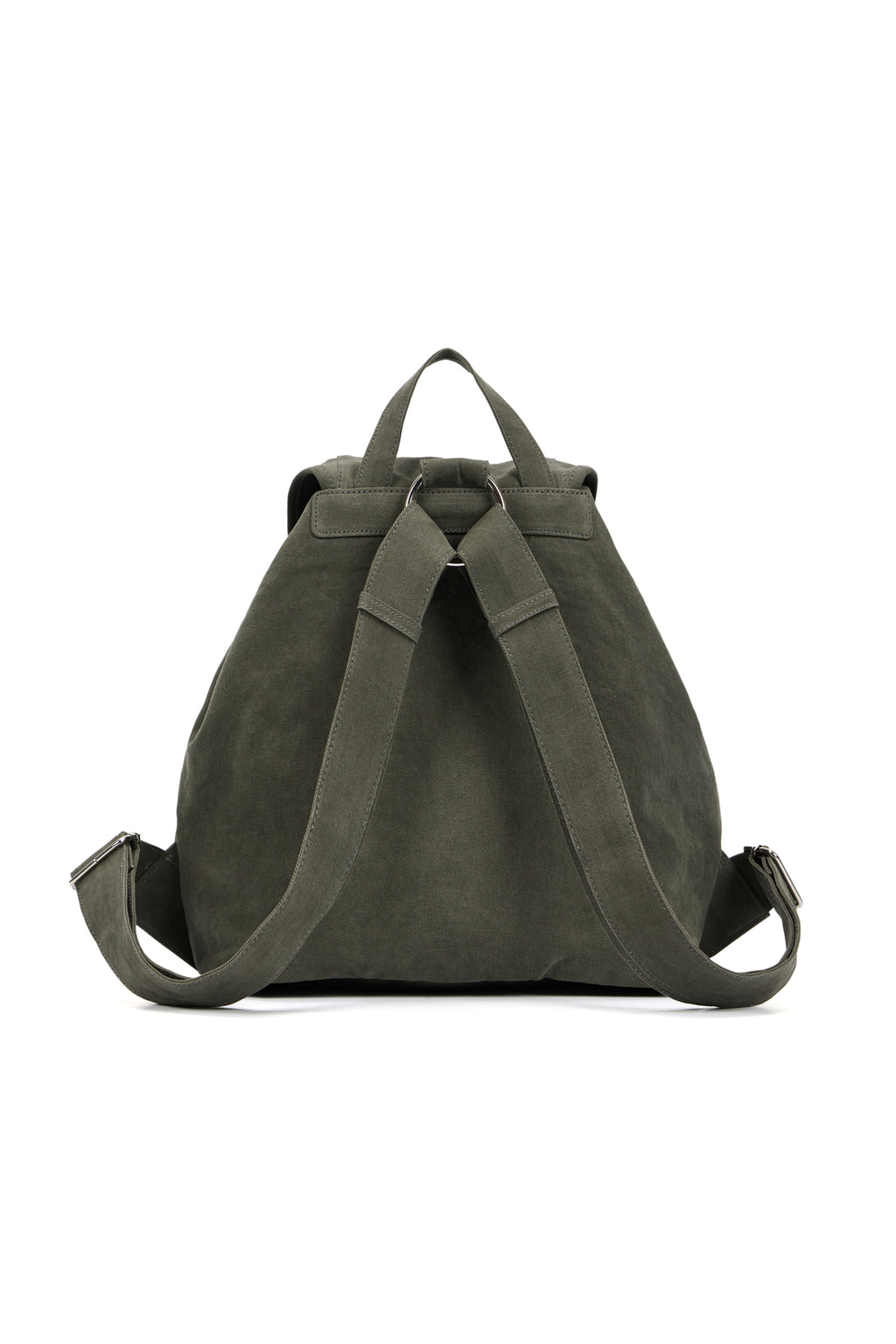 DEINET D & FRIENDS STUD POCKET BACKPACK IN KHAKI
