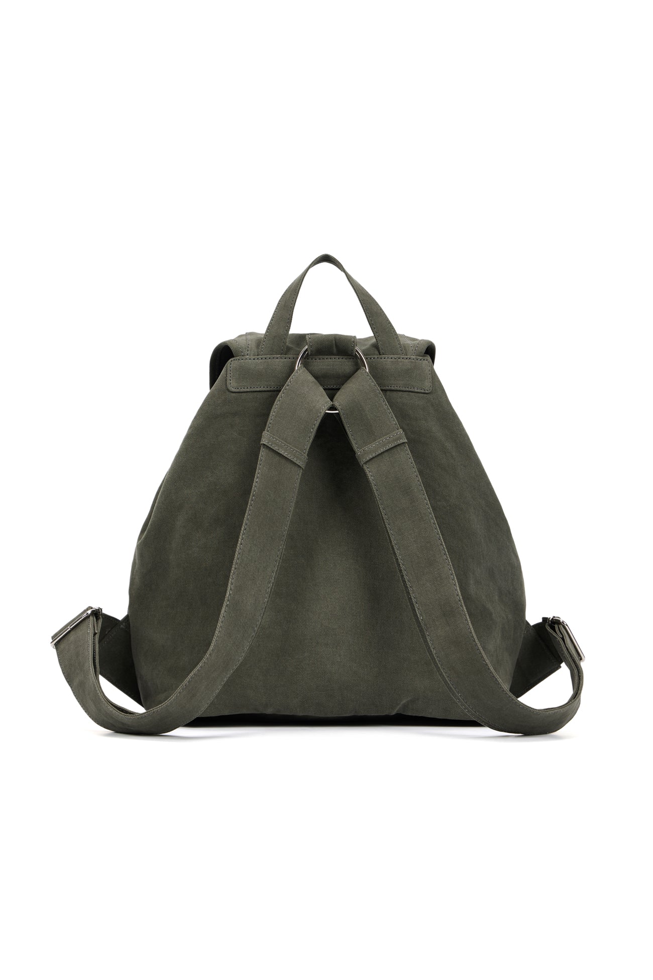 DEINET D & FRIENDS STUD POCKET BACKPACK IN KHAKI