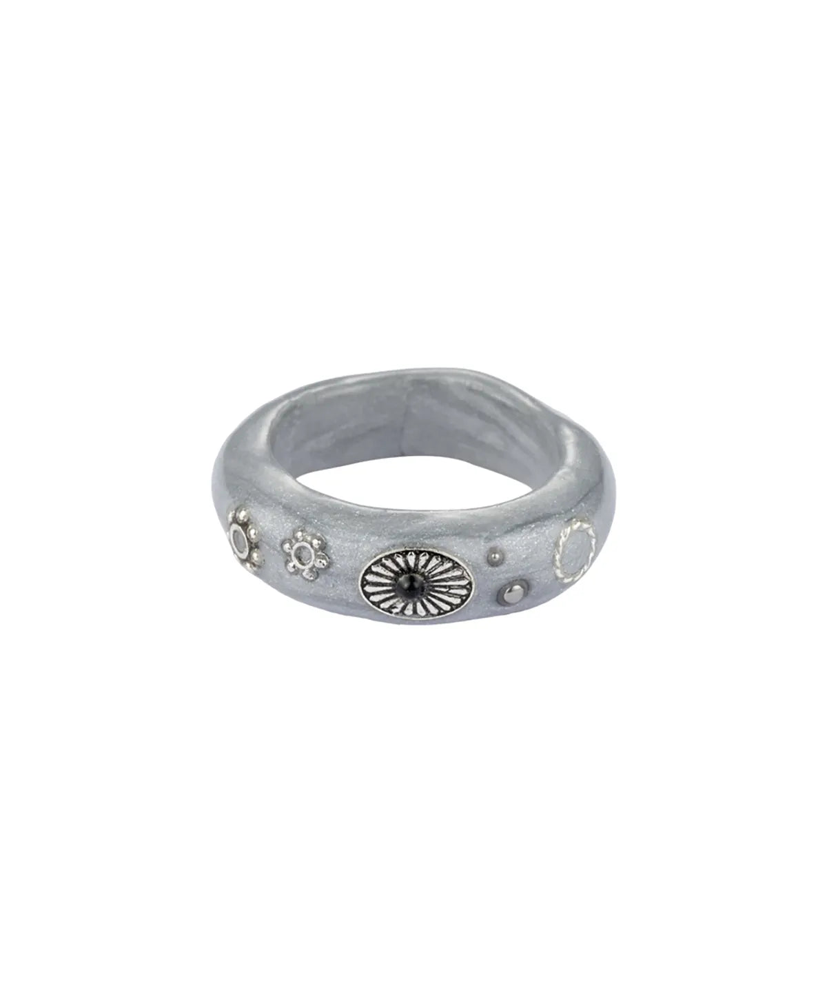 NFF Benthic Ring-silver