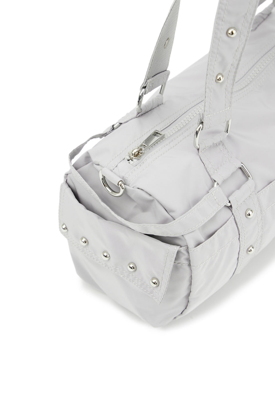 DEINET LOGO DUFFLE MINI BAG IN GREY