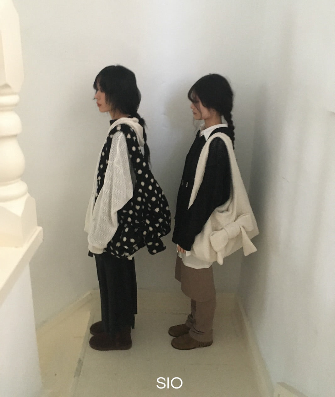 [Asa同款🎀] SIO SEOUL FLUFFY SHOULDER BAG / 5colors