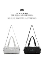 DEINET LOGO DUFFLE MINI BAG IN  BLACK