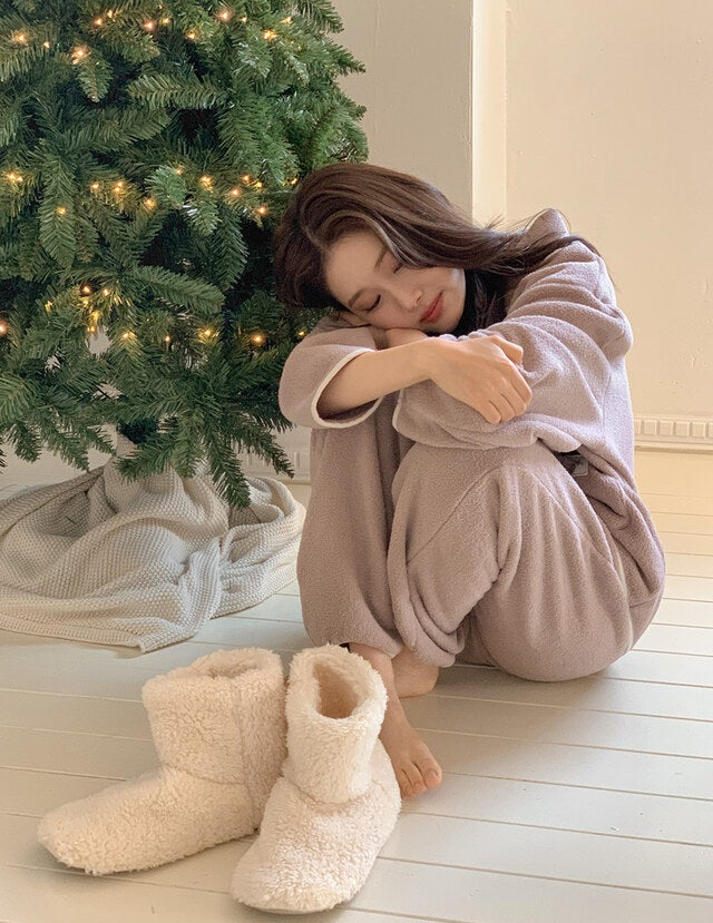 [韓國售出7000+⭐️] J'eu Dewey Sleep Jogger Pajama Set 6colors