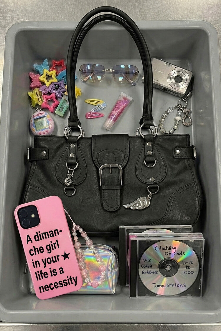 DIMANCHE Editor Bag (black)