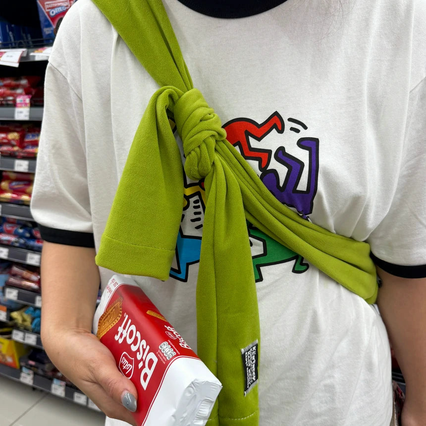 [官方代理💣] KENTNEEY 3-WAY SWEATER DAILY WINDY BAG - Lime Guppie
