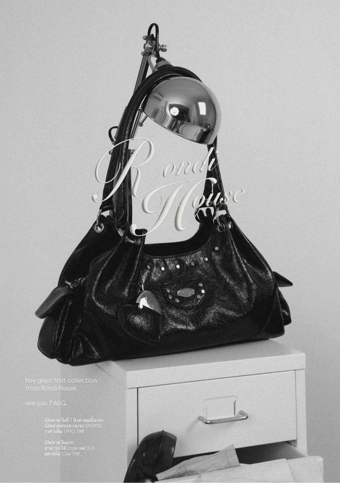 [香港現貨✨] Rondi House Dumpling Shoulder Bag - 3colors
