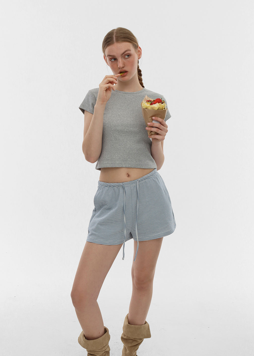 [韓國銷量破千][B-BASIC] Cool Standard Round Neck Tee / 5colors