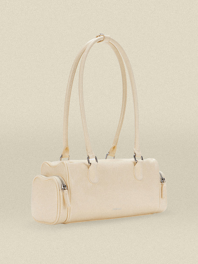 Pinné Shoulder Bag / cream butter