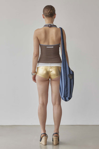 Tourist Boucle Halter Ash Plum