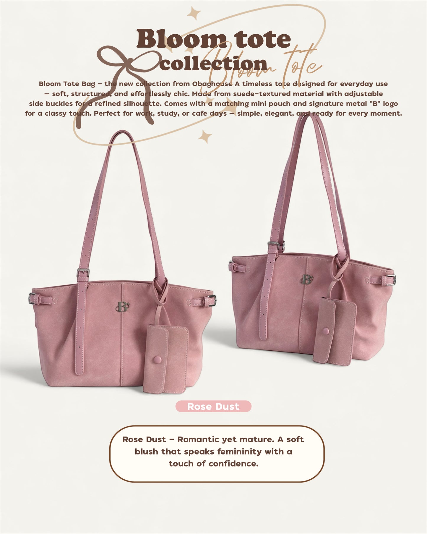 [香港現貨✨] Bloom Tote Collection 🍁👜 - 6colors