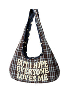 LSC REVERSIBLE STAR SHOULDER BAG (NAVY)