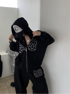 [kr] 88 Star Hooded Zip-up & Pants