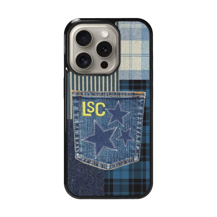 LSC Fabric Mix MagSafe Epoxy Bumper Case