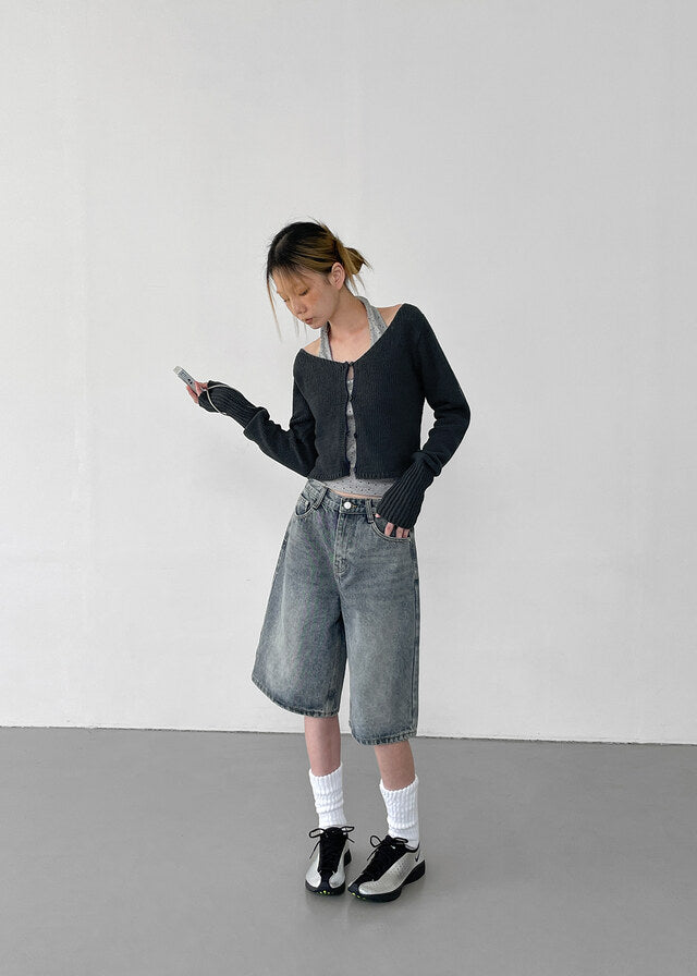 [韓國製造🇰🇷] Herish Linen Knit Cardigan / 2colors