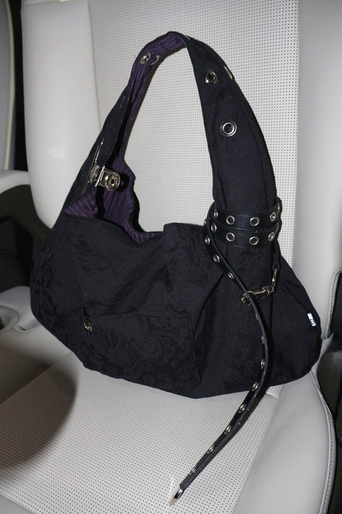 DEPC EYELET JACQUARD BAG