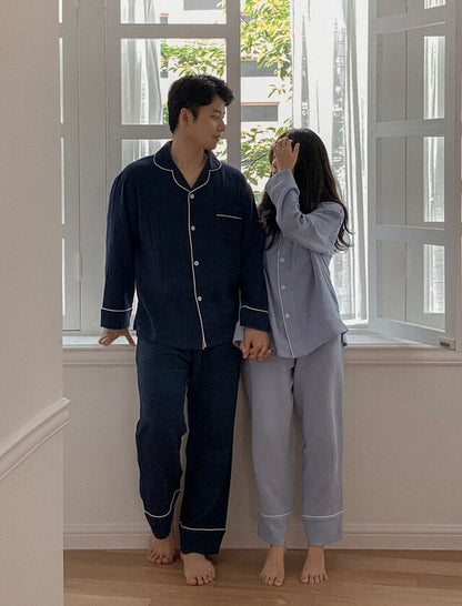 [韓國售出16,000+⭐️] J'eu Seven Days Cotton Pajama Set 7colors