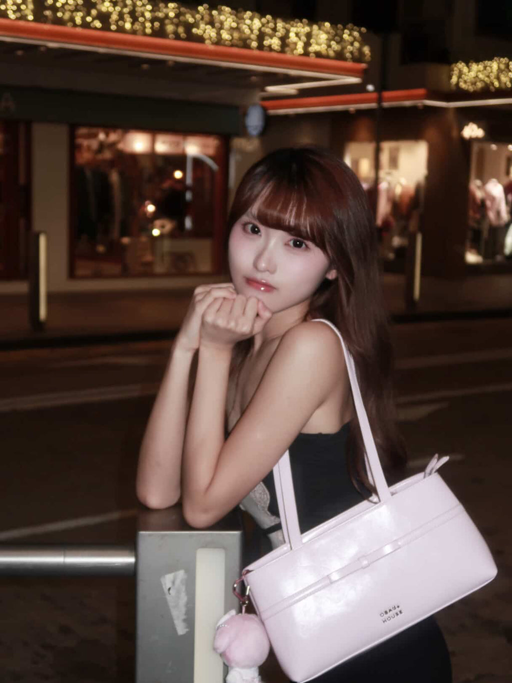 [香港現貨✨] [獨家代理🎀] Daisy Muse Ballerina Shoulder Bag - Soft Pink