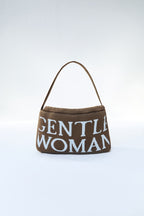 GENTLEWOMAN Dumpling Bag - Knit Coconut Bleu