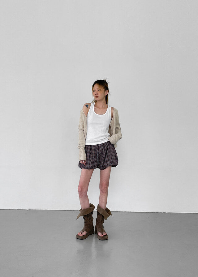 [韓國製造🇰🇷] Herish Linen Knit Cardigan / 2colors