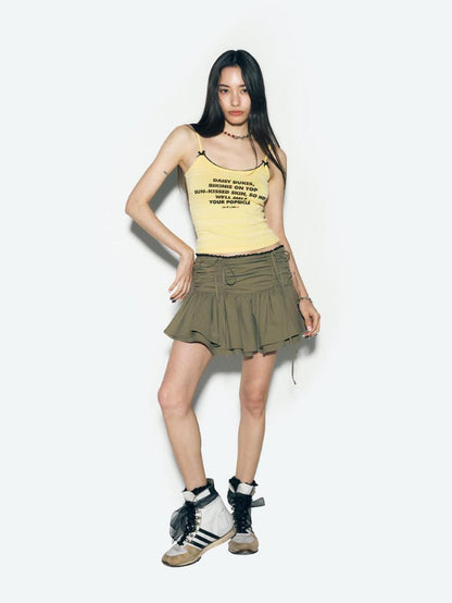 [joy/chaewon同款🎀] Sun-Kissed Sleeveless - yellow