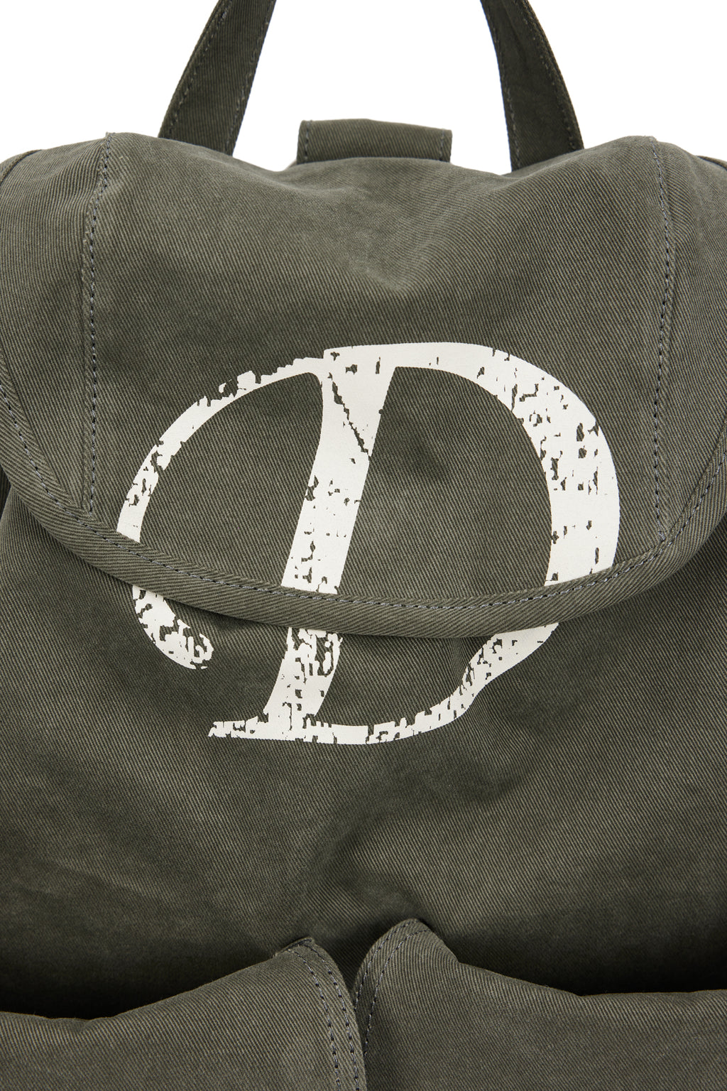 DEINET D & FRIENDS STUD POCKET BACKPACK IN KHAKI