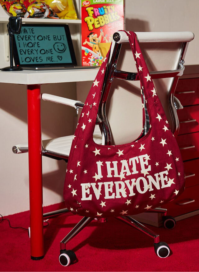 LSC REVERSIBLE STAR SHOULDER BAG (RED)