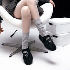 [:DOT EDITION] ROMARY Suede Lace-up Sneakers