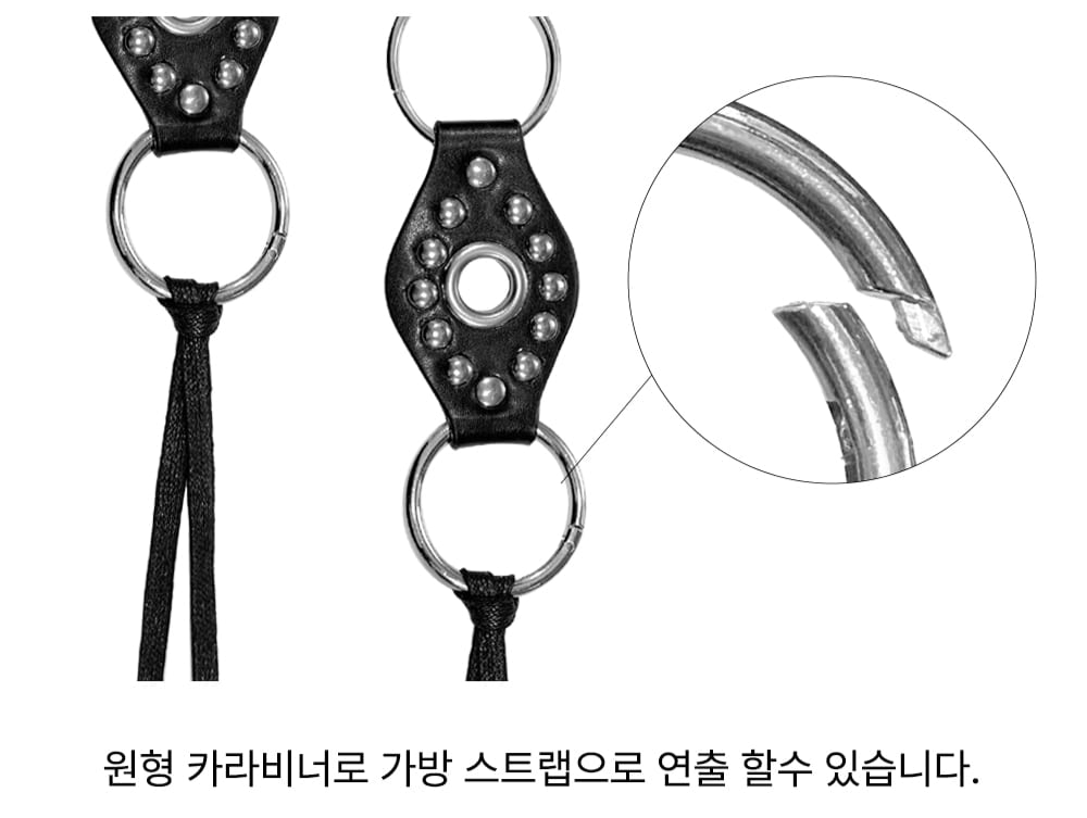 Rodeo Western multi strap_Black