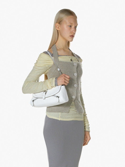 FINDKAPOOR Becky Shoulder Bag Medium / White