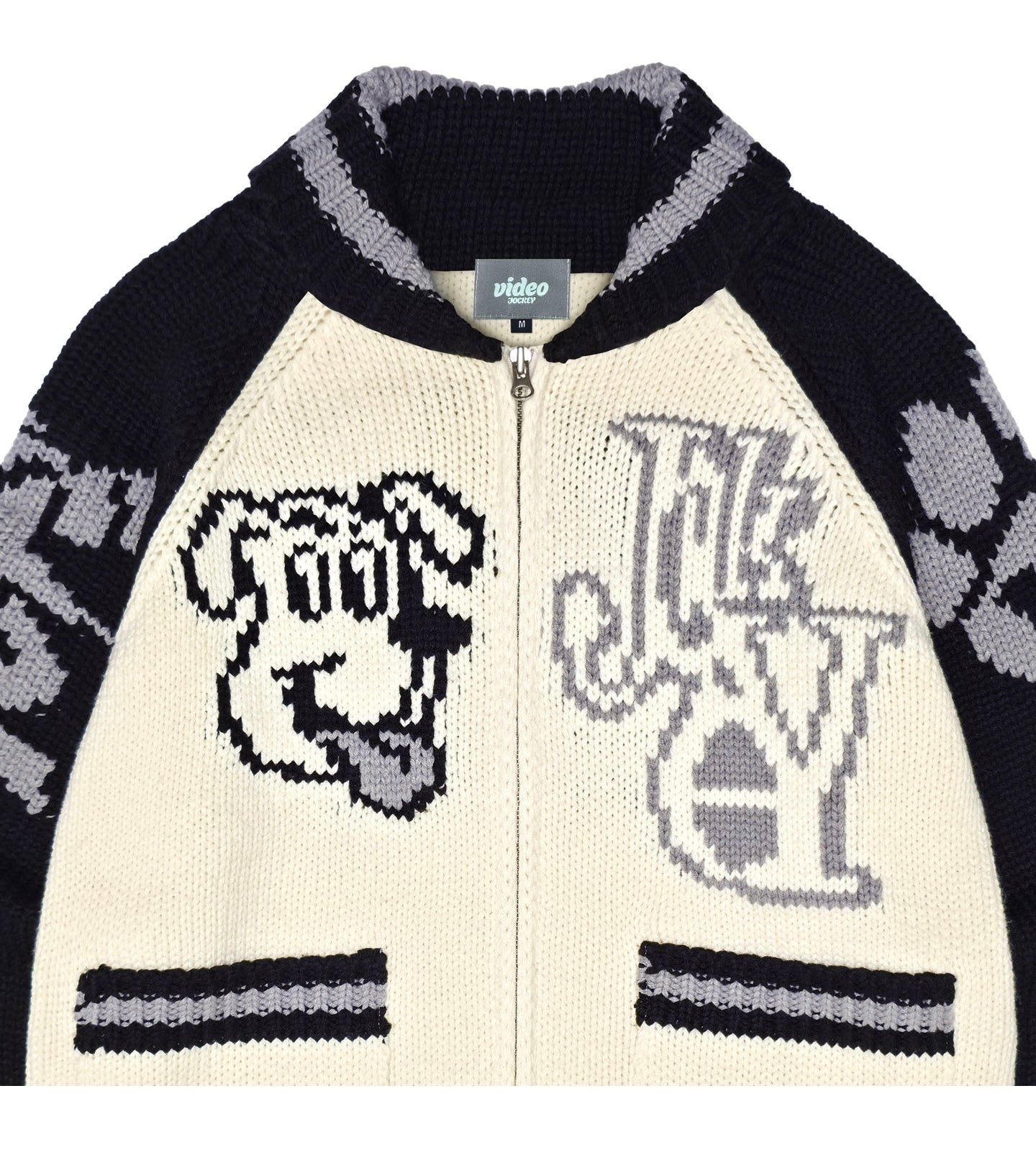 BOWWOW COWICHAN CARDIGAN [IVORY]