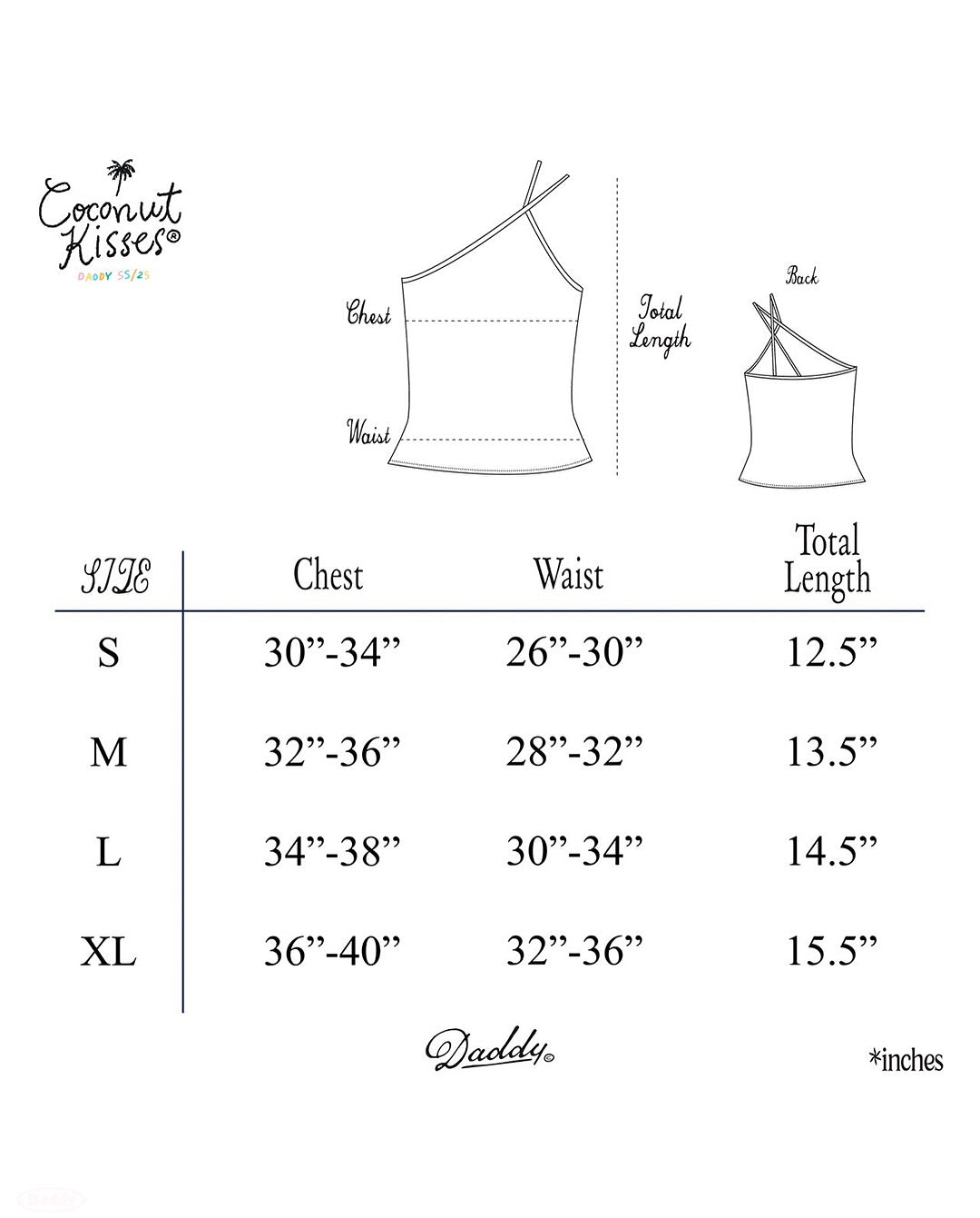 Daddy Summer Tank Top / 3colors