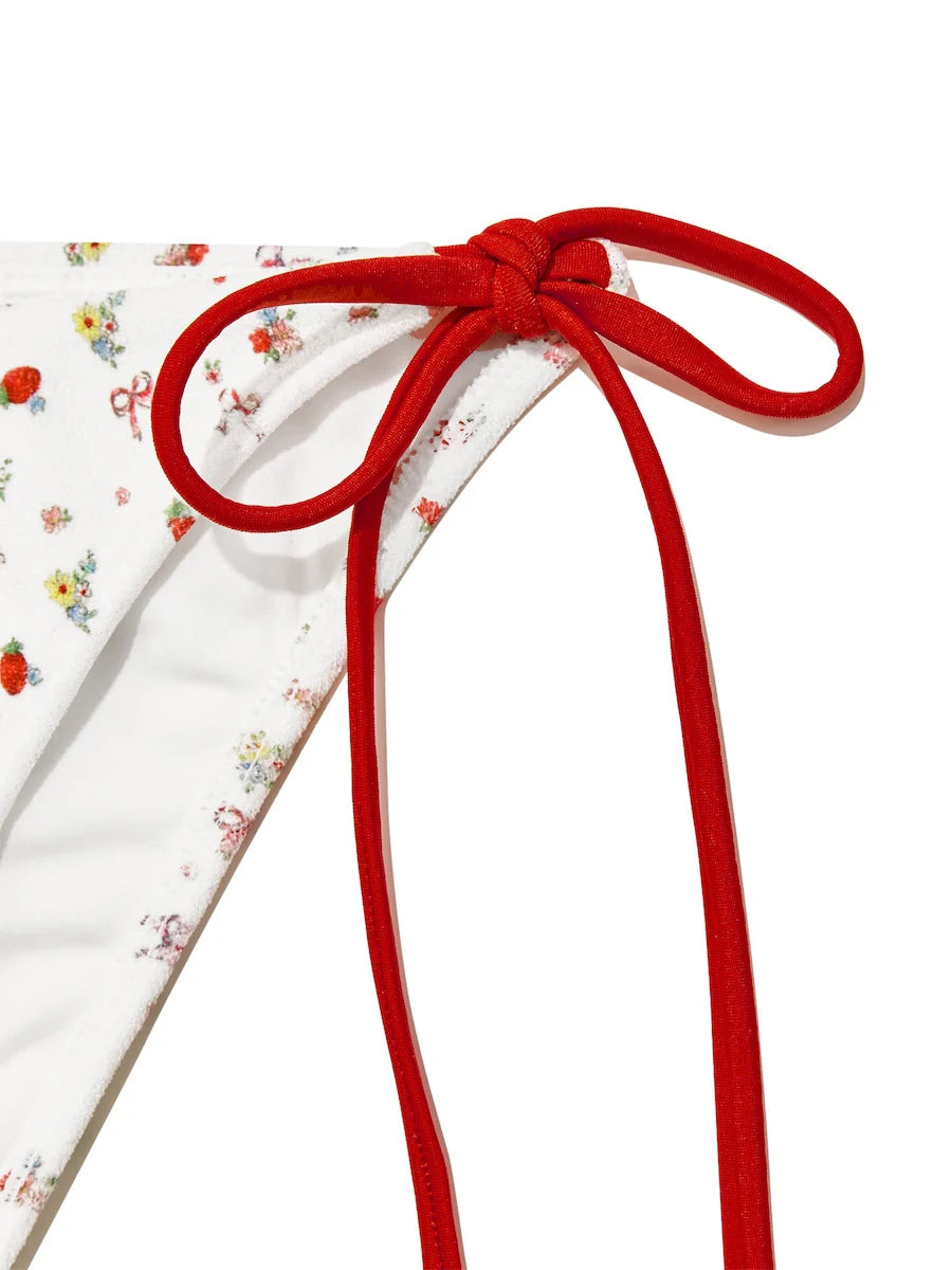 GLOWNY TIE SIDE BIKINI BOTTOM / 3PATTERNS