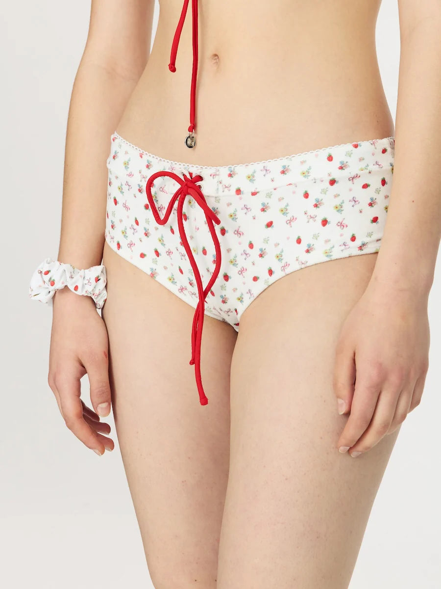 GLOWNY STRING BOOTY SHORTS / 3PATTERNS