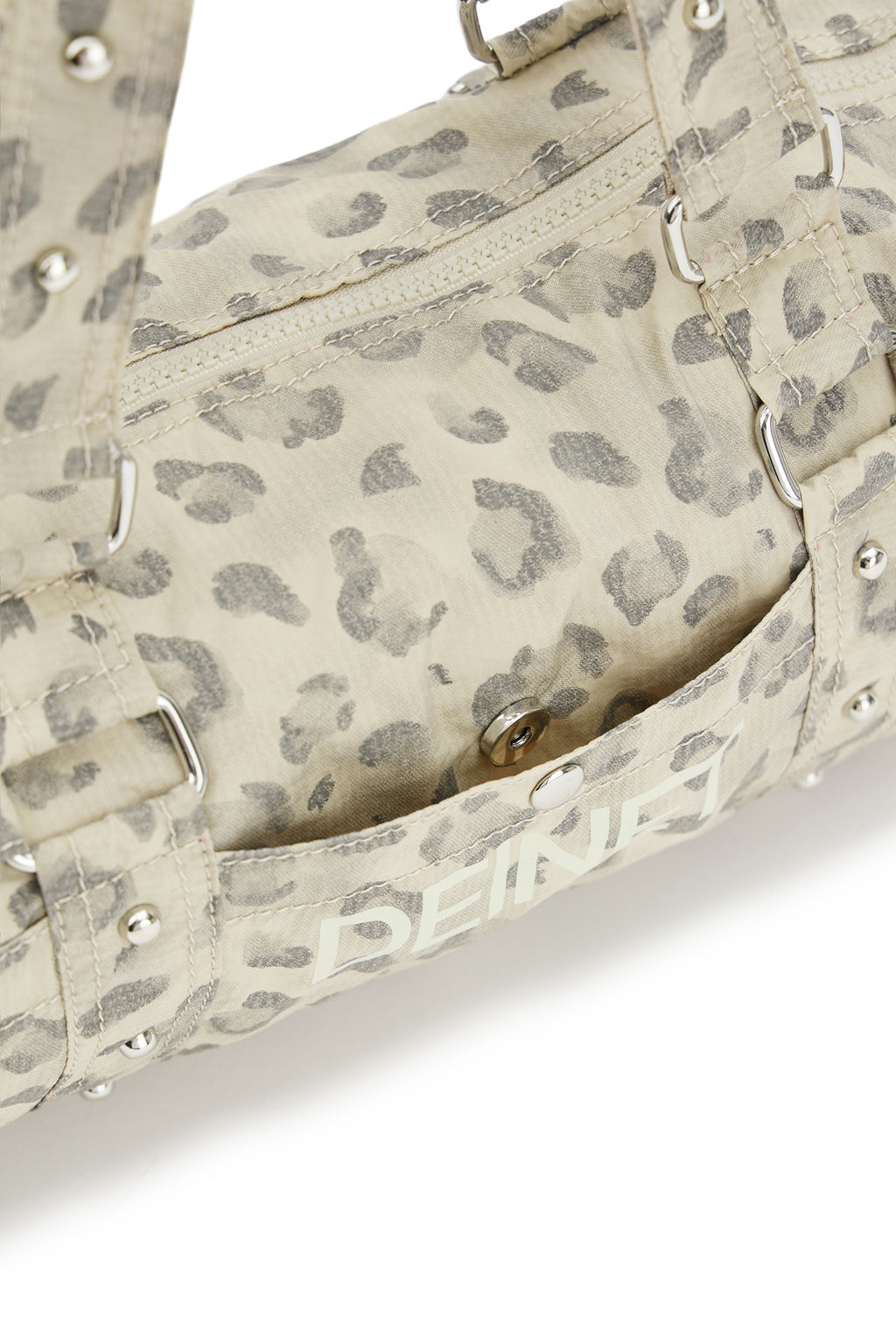 LOGO DUFFLE MINI BAG IN LEOPARD
