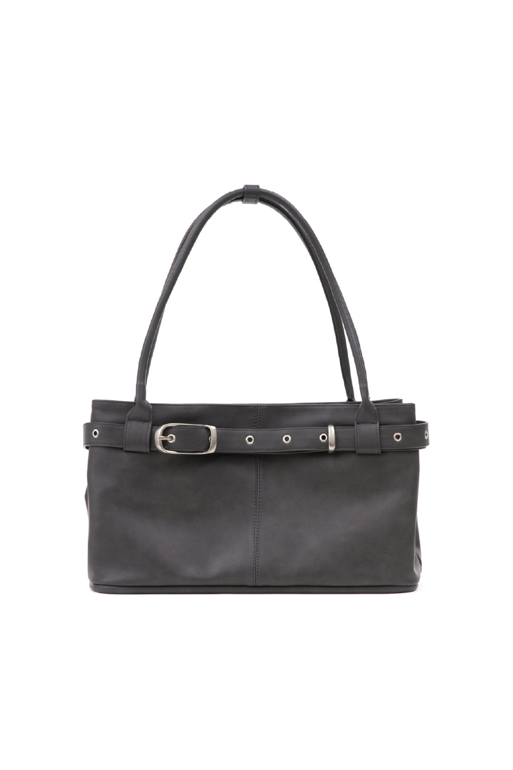 YEOMIM belted boat bag (charcoal)